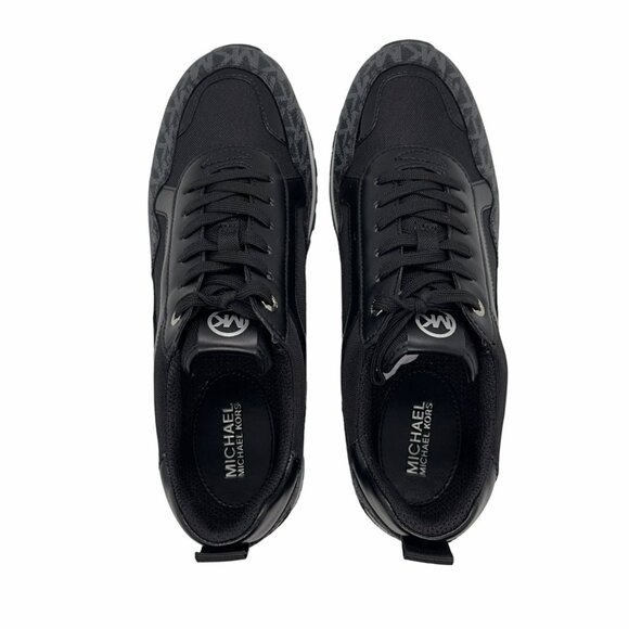 ✨MICHAEL KORS Wilma Trainer Sz 9 Women's Shoes Casual Sneakers Black 49S1WIFS1D✨ - Picture 6 of 10